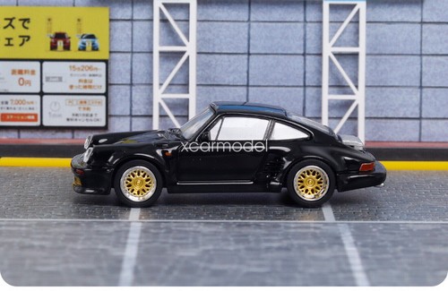 Modello auto pressofusa Master scala 1/64 Porsche 930 BlackBird nero2 regalo - Foto 4 di 6