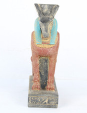 PHARAONIC HANDMADE UNIQUE ANCIENT EGYPTIAN SETH Lord of Egypt Evil Statue (BA)