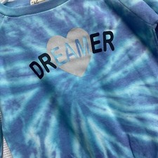 C&C CALIFORNIA 2T Dreamer Blue Tie Dye Pullov...
