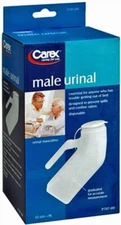 Carex Male Urinal P707-00 New 32oz DAMAGED Pharmacist Inspected & Approved