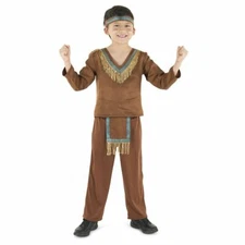 Dress Up America Indian Boy Costume