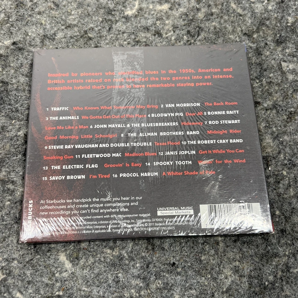 Blues Rock Crossroads: 1964-1986 by Various CD 2011 Starbucks OOP NEW SEALED - Image 2 of 4