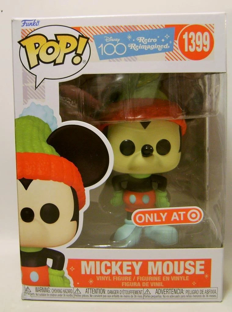 MICKEY MOUSE 1399 DISNEY 100 YEARS TARGET FUNKO POP 2023 READ eBay