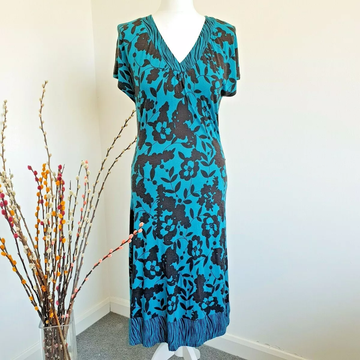 Monsoon turquoise sale dress