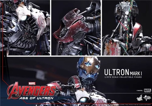 Figura 1/6 Hot Toys MMS292 Avengers Age of Ultron Ultron - Imagen 6 de 15