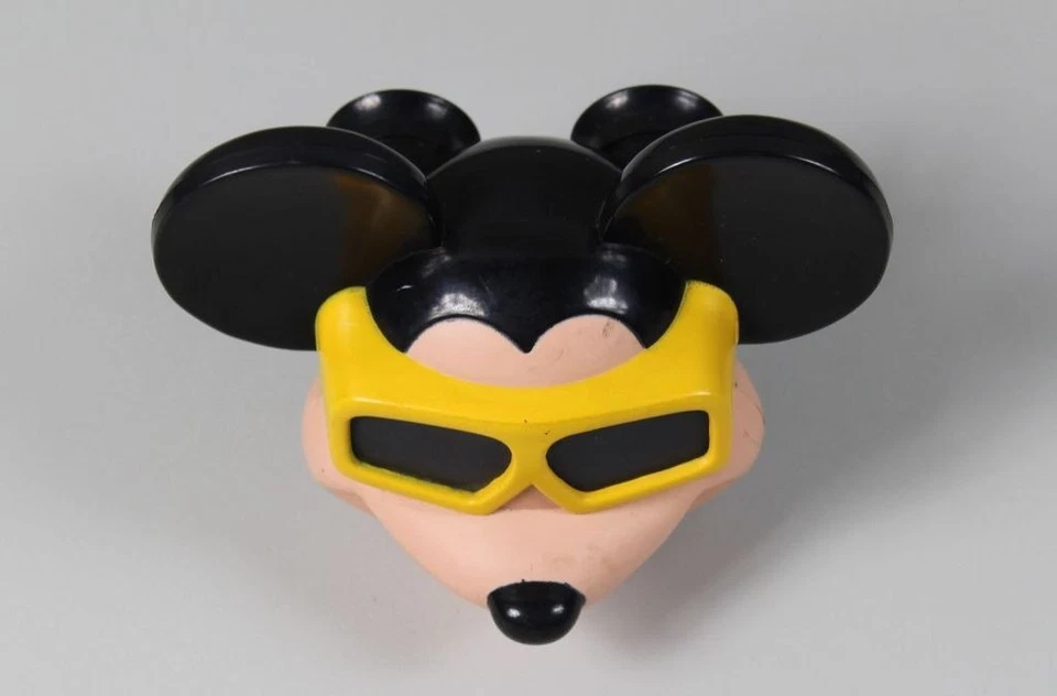 kleines Plastiskop - Micky Mouse Kopf mit 7 Ansichten - Disneyland Paris /S310 - Bild 2 von 4