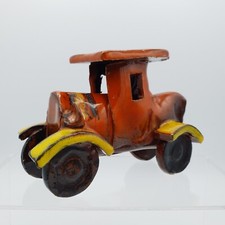 Vintage Verzolini Classic car Ceramic Sculpture Italian Ornament Rare Old Timers