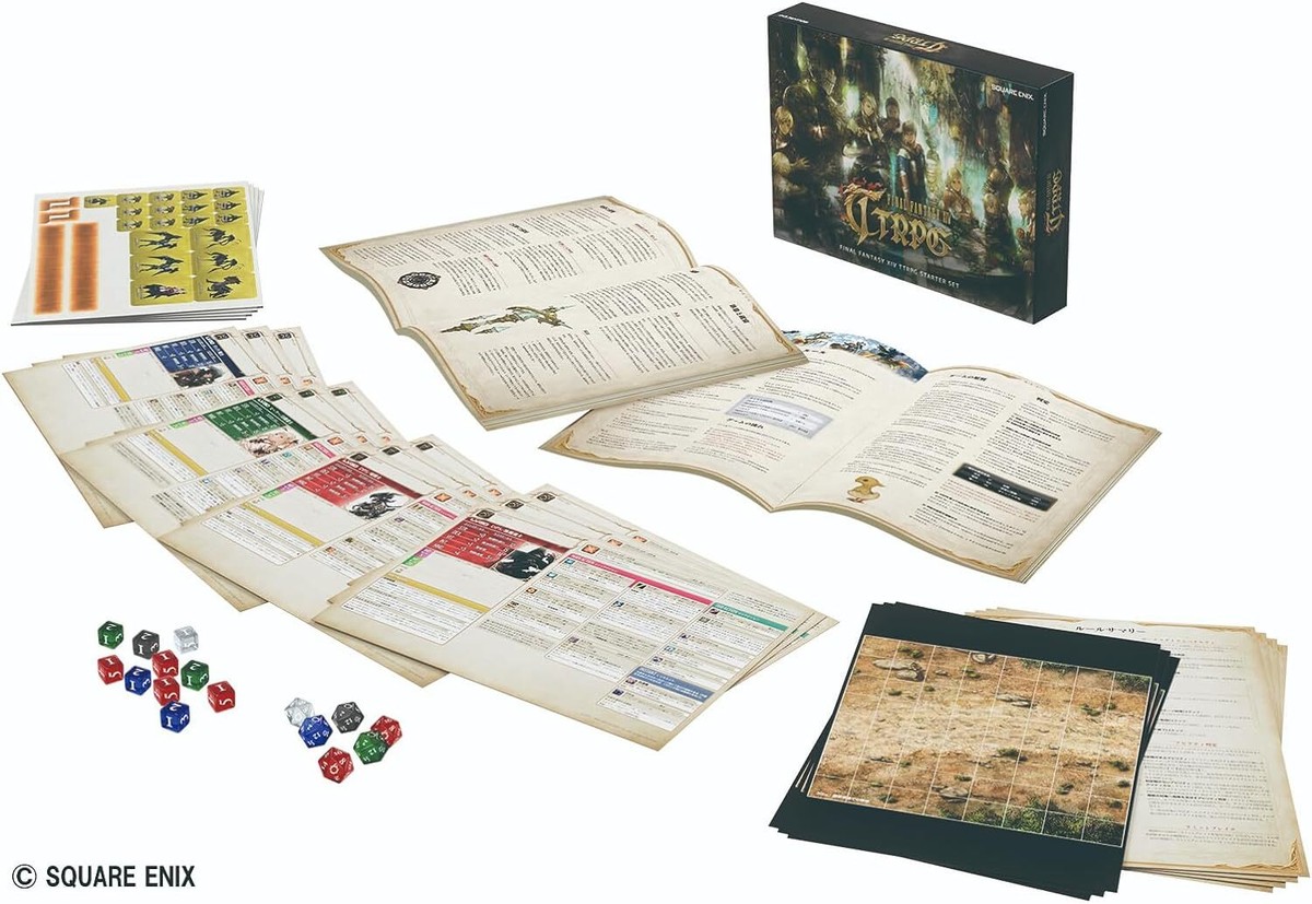 Square Enix FINAL FANTASY XIV TTRPG Starter Set Tabletop Role Game