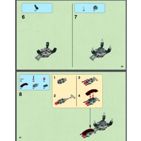 LEGO Star Wars Droideka Destroyer Droid Minifigure NEW 75000