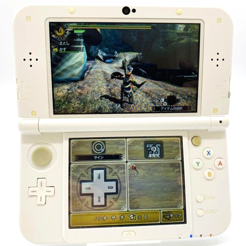 Dual IPS] NEW Nintendo 3DS LL XL Pearl White Console Japan