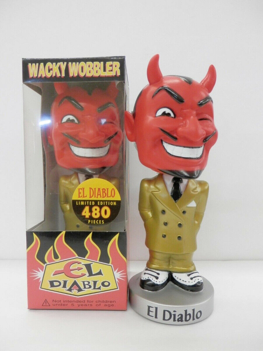 Funko Wacky Wobbler Bobble-Head El Diablo Gold 480 Pieces | eBay Funko Wacky Wobbler Bobble-Head El Diablo Gold 480 Pieces | eBay