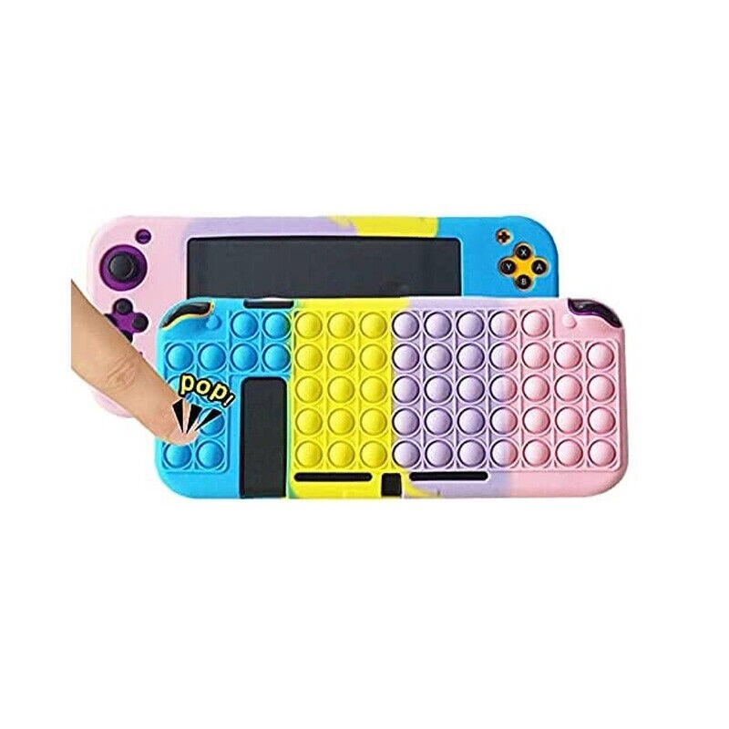 Protective Case for Nintendo Switch Popper Fidget Toys Relief Stress Silicone