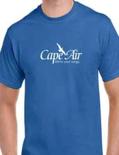 Cape Air US Airline Travel Pilot Souvenir Retro Classic Logo T-shirt 2