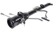 35" Tilt GM Steering Column Automatic W/ Key & Wheel Adapter Black S81025BK