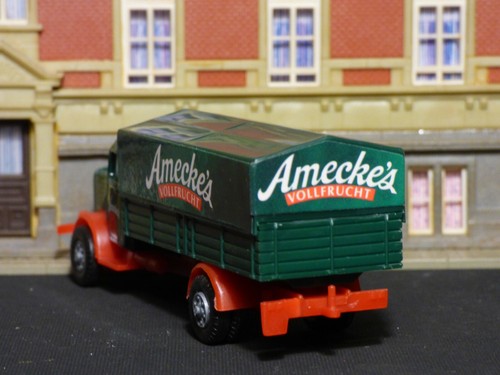 Rarität,1:87,MAN Büssing 8000 Nostalgie LKW , Ameckes Säfte, Nr.003, Sammlung - Picture 4 of 4