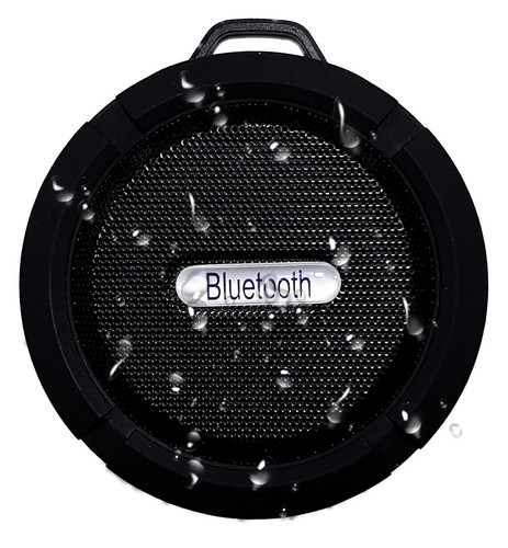 Rechargeable Waterproof Bluetooth Shower Speaker & Speakerphone. Huge Sound.  - Photo 1/7