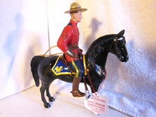 1950's.Lance O'Rourke Hartland  western series Mountie Complete + custom tag #8