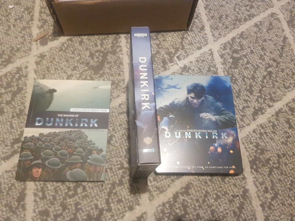 *RARE* BluFans OAB#31 Dunkirk 4K Blu-Ray Double Lenticular Slip Steelbook MINT! - Image 4 of 4