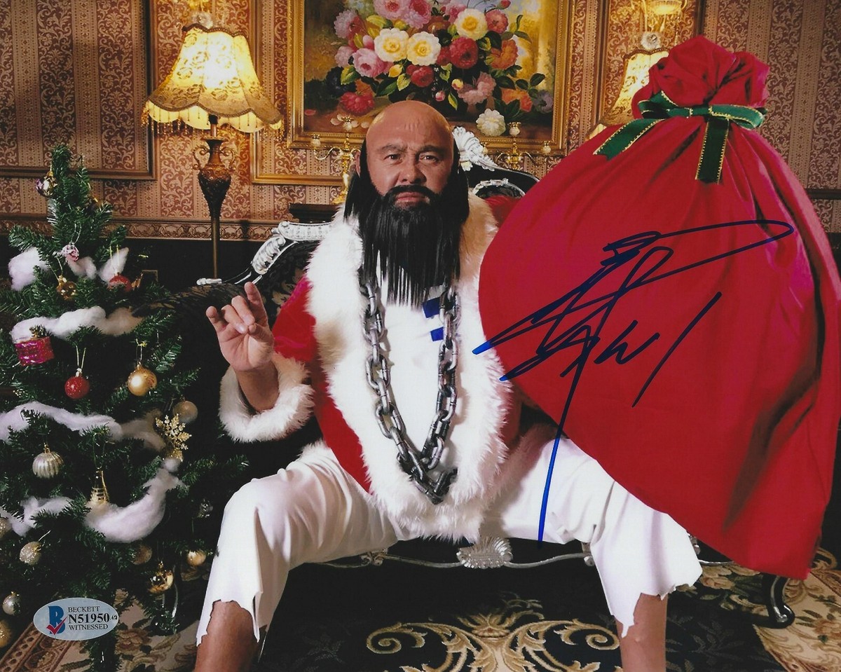 Keiji Mutoh Signed 8x10 Photo BAS COA WCW New Japan Pro Wrestling