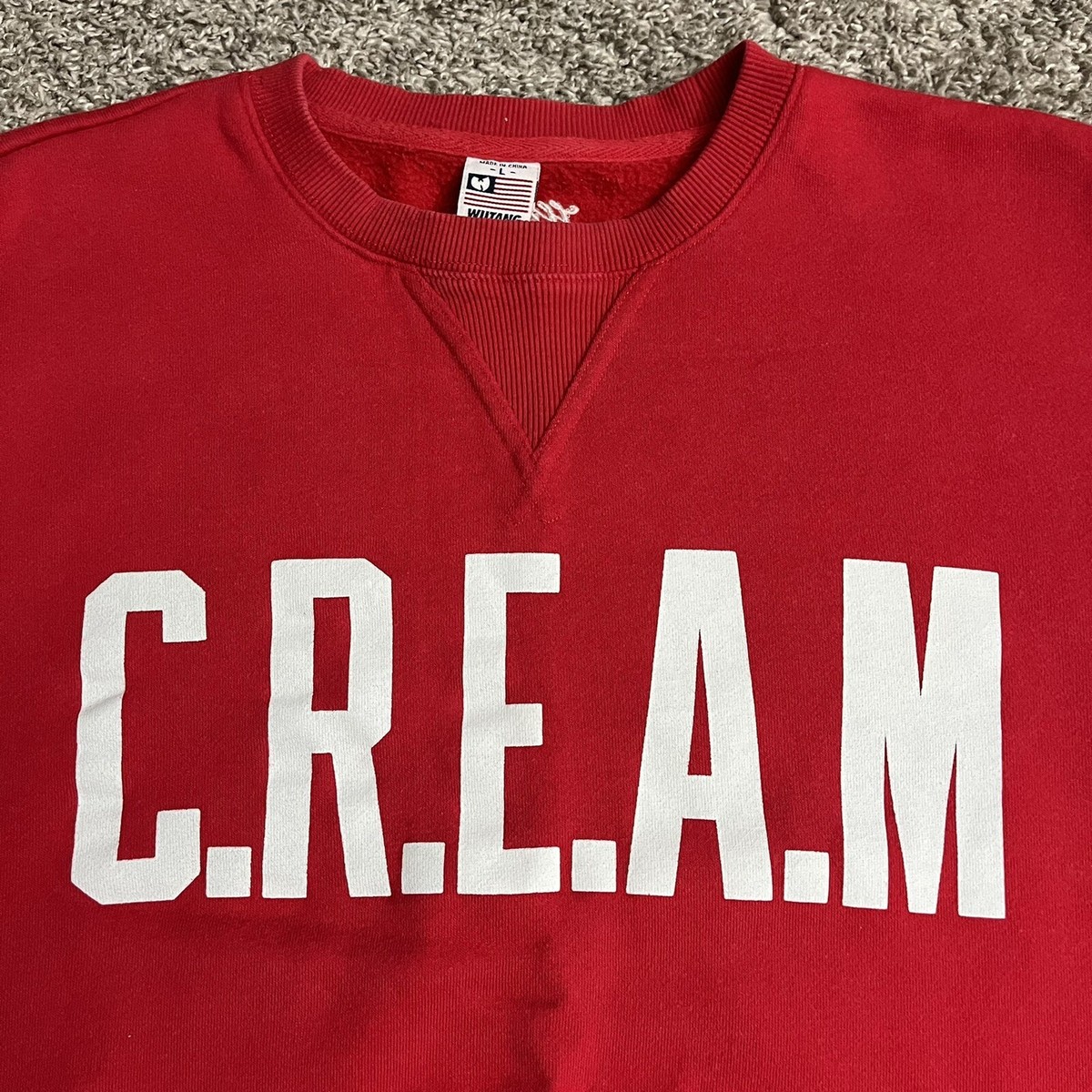 WUTANG BRAND by WU-WEAR Cream Team パーカー Cream Team Wu Tang | eBay