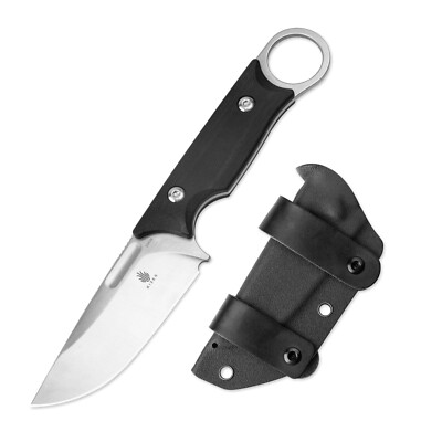 Kizer Cabox Fixed Blade Knife 3.36'' 154CM Steel Fixed Blade Hunting Knife G10...