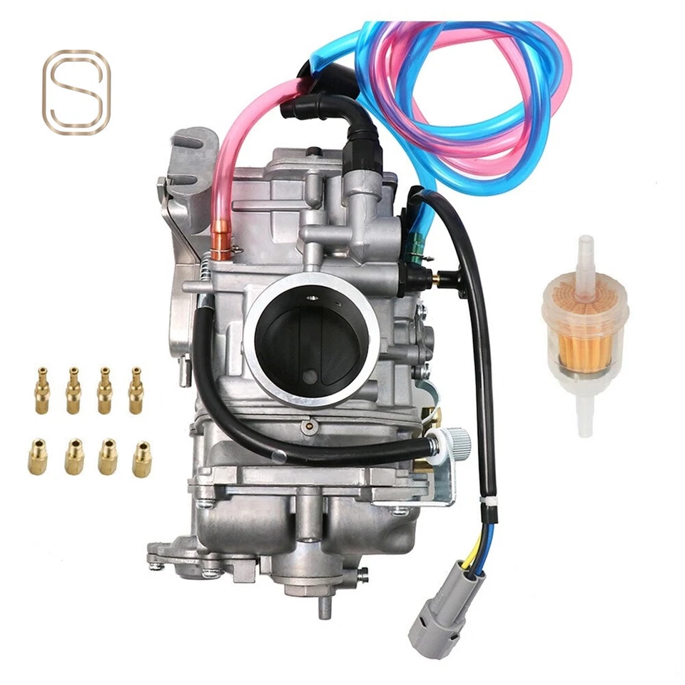 Carburador para Honda CRF250X CRF250R 2004 2005-2013 + Tornillo de mezcla de combustible Foto 3 de 4