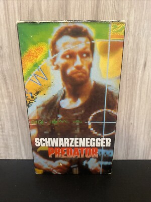 Predator (1987) VHS - Arnold Schwarzenegger CBS Fox Video 