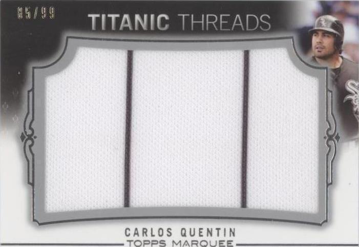 2011 Topps Marquee - Carlos Quentin #TTJR-99 - 1 of 1