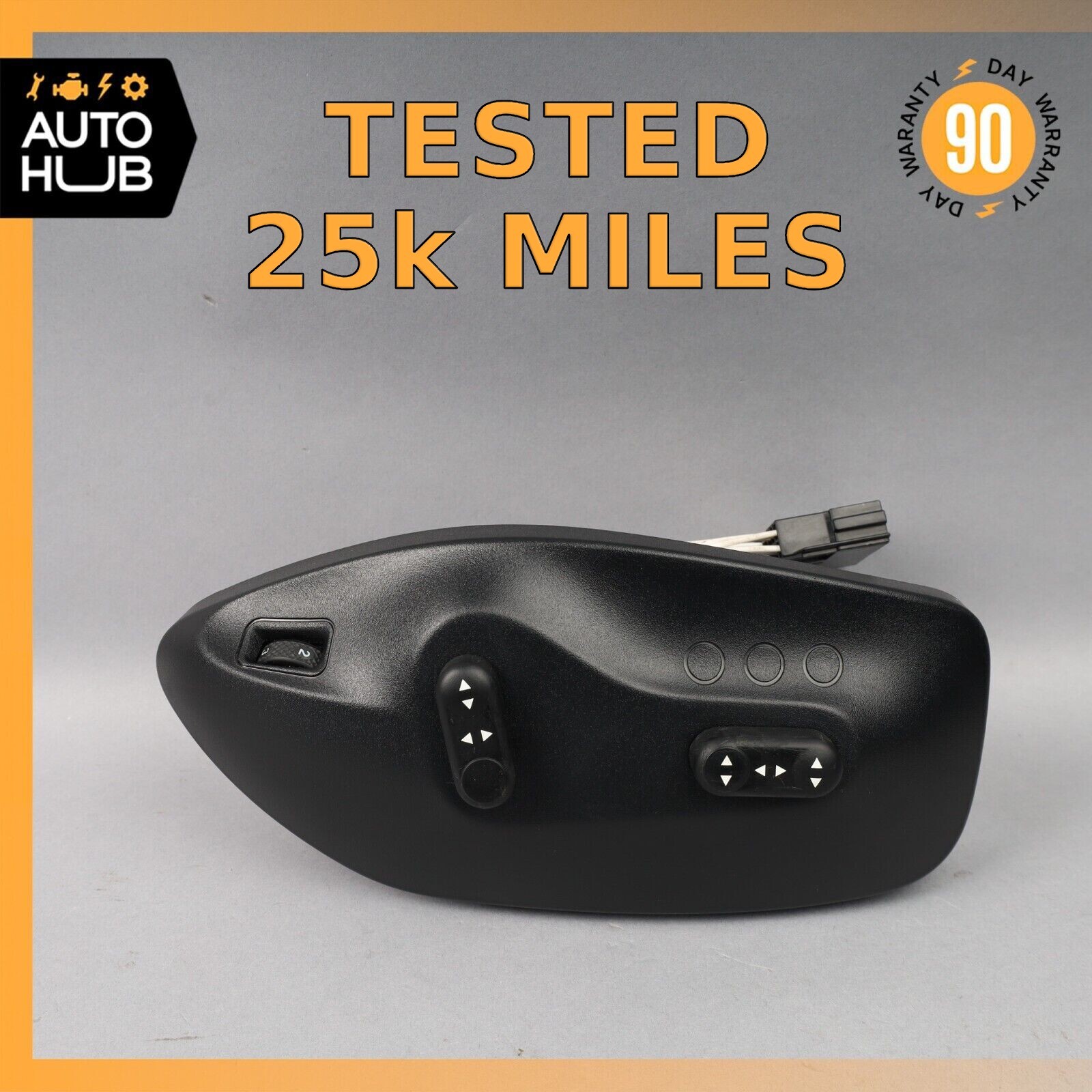 08-19 Maserati GranTurismo M145 Right Seat Control Panel Trim w/Switch OEM 25k