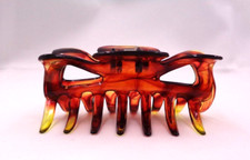 Haarspange Havanna gerade Haarklammer Haarklammern Haarclips Clip