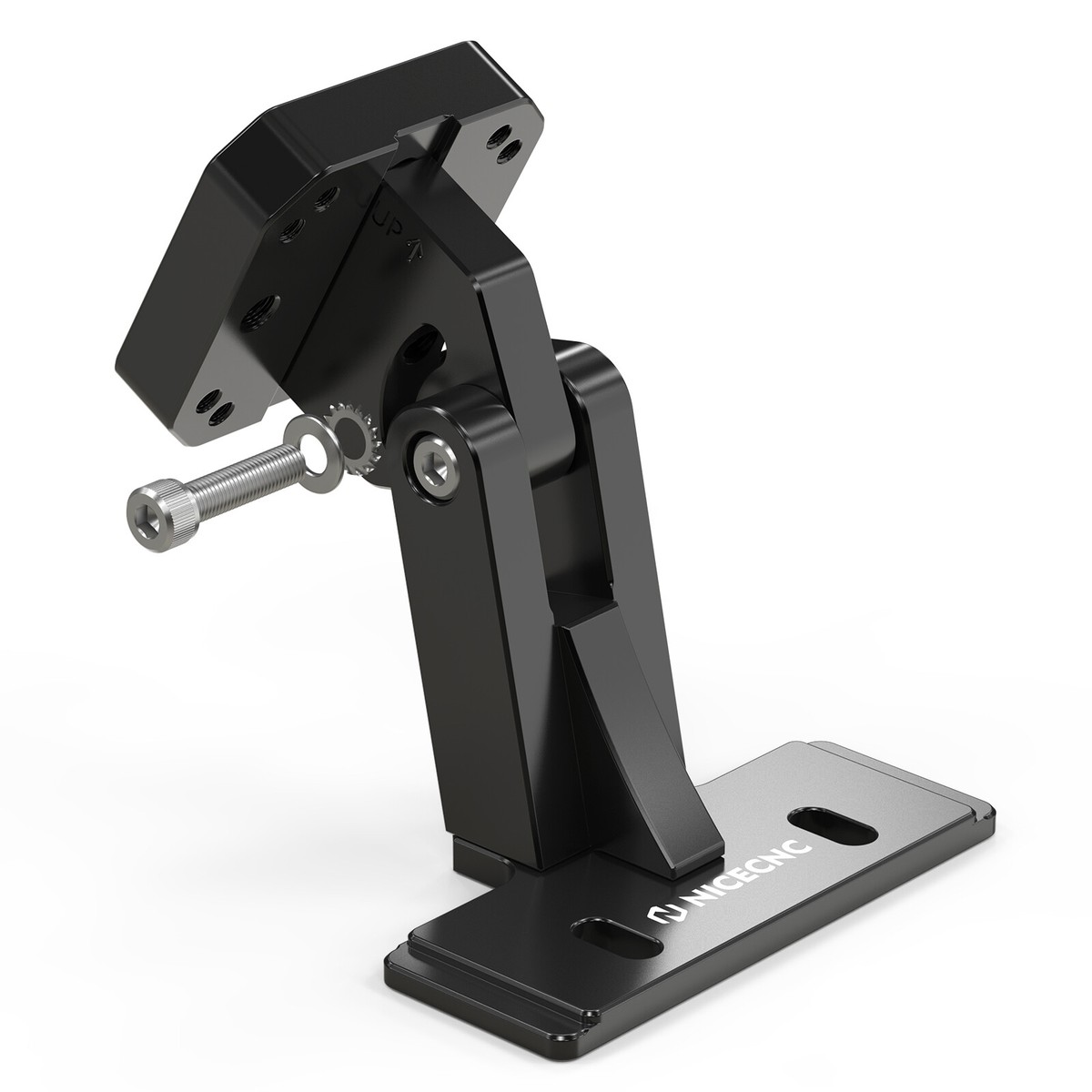 NICECNC Aluminum GPS Phone Mount For KTM 790/890 Adventure - CNC Machined Black Anodized Bracket