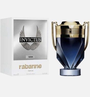 rabanne Invictus Parfum Natural Spray Regular Size 3.4 fl oz (100 ml)