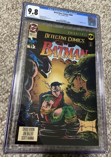CGC 9.8 Detective Comics #660 (1993) Knightfall Part 4