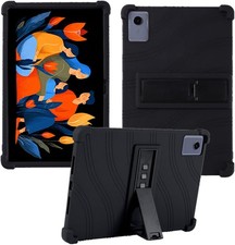 Case for Lenovo Idea Tab Plus 12.1 Inch, Kids Friendly Soft Silicone Stand Cover