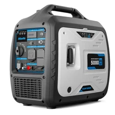 5000 Watt Portable Inverter Generator Gas Powered Super Quiet for RV and Camping