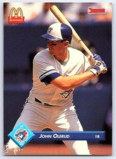 1993 Donruss McDonald's Toronto Blue Jays Great Moments John Olerud Toronto Blue