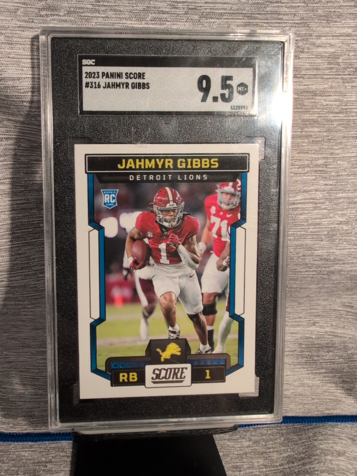 2023 Score - Rookies Jahmyr Gibbs #316 (RC)
