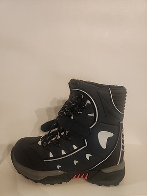 Thrasher Boots Kid's Size 3 Black and Blue High Top Sneakers