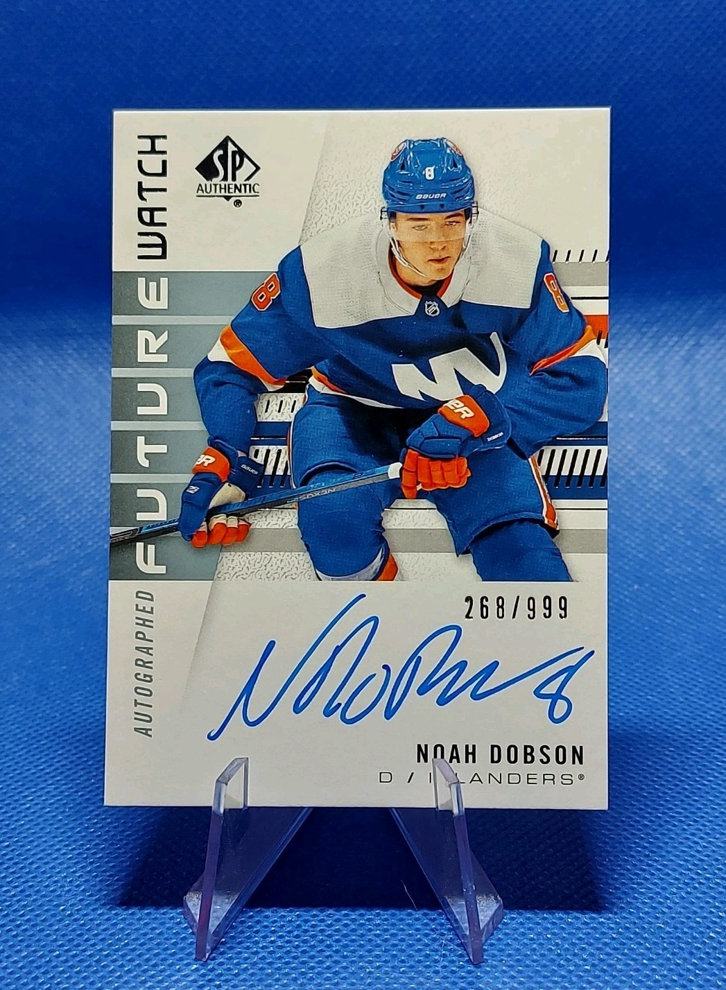 2019-20 SP Authentic Noah Dobson Future Watch Autograph /999