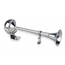 Wolo 115 High Tone Single Trumpet Horn, Electric