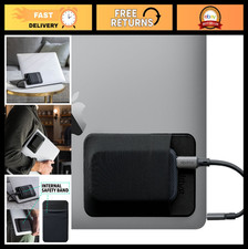 Portable Hard Drive Sleeve for SSD - Reusable Adhesive Carrying Case Pouch - Sma