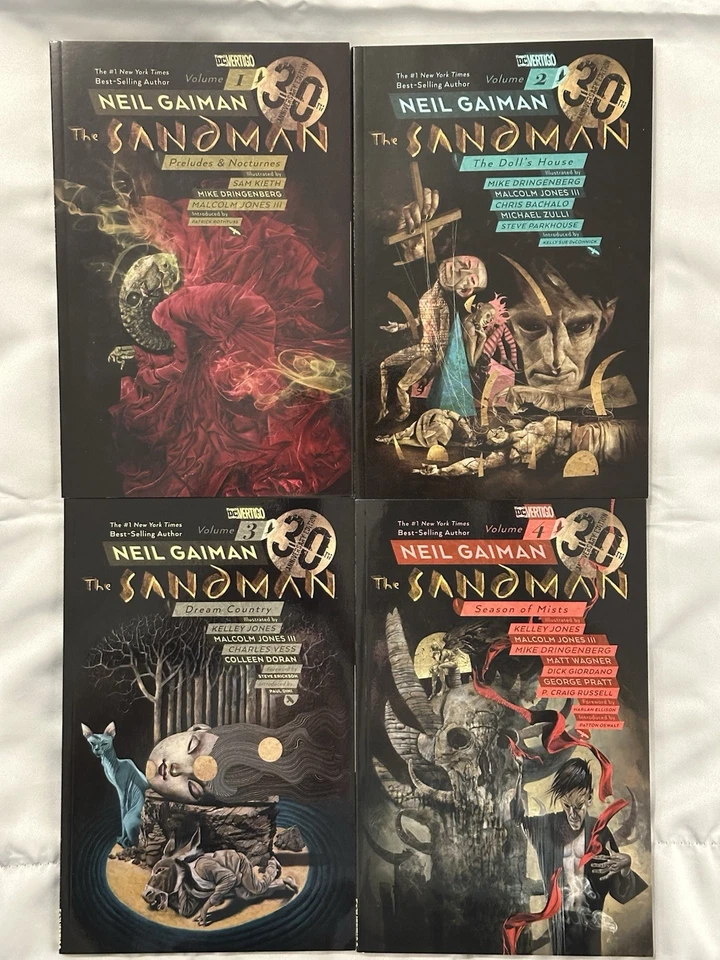 Obertura Sandman Vol 1-10 Tpb Gaiman Foto 2 de 4