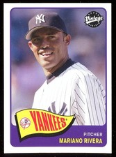 2003 UPPER DECK VINTAGE #219 UD MARIANO RIVERA YANKEES BASE NM FRONT & BACK PICS