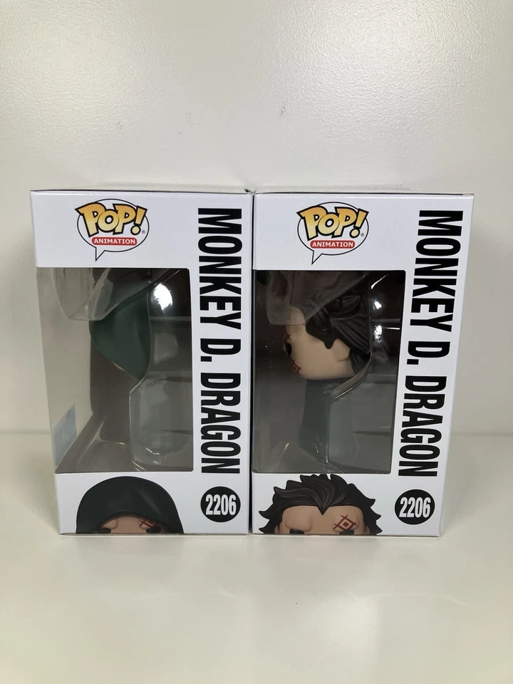 One Piece #2206 Monkey D. Dragon Funko Pop! ChronoToysExclusive Chase Bundle P/P — 第 4/4 张图片