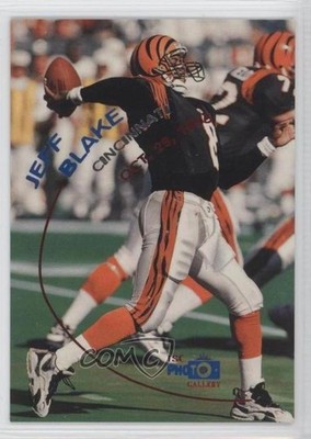1996 Topps Stadium Club Photo Gallery Jeff Blake #PG2 0e3