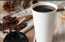 16oz Disposable Paper Coffee Cups -100 Cups -New