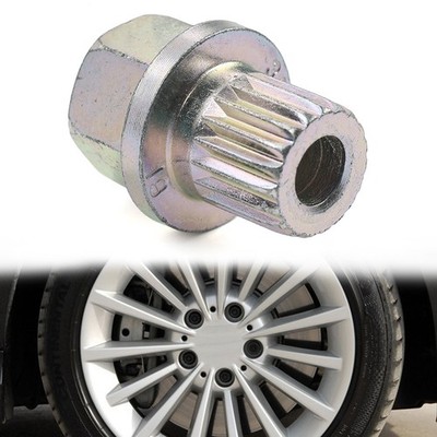 Anti-theft Wheel Bolt Lock Nut Key Adapter For BMW 1 3 5 6 7 Series 19 teeth