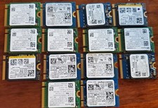 LOT OF 14--SK hynix, KIOXIA, Western Digital  256GB M.2 NVMe PCIe SSD  (Dell)