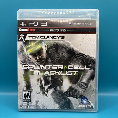 Tom Clancy's Splinter Cell Blacklist Gamestop  Edition Playstation 3 PS3
