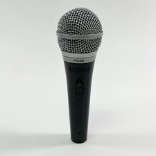 Lot of 2 Shure PG48 Dynamic Microphone